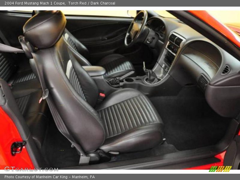 Torch Red / Dark Charcoal 2004 Ford Mustang Mach 1 Coupe