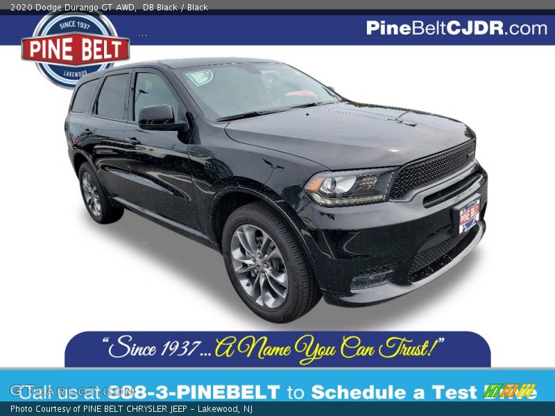 DB Black / Black 2020 Dodge Durango GT AWD