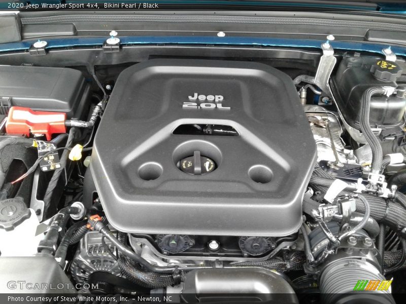  2020 Wrangler Sport 4x4 Engine - 2.0 Liter Turbocharged DOHC 16-Valve VVT 4 Cylinder