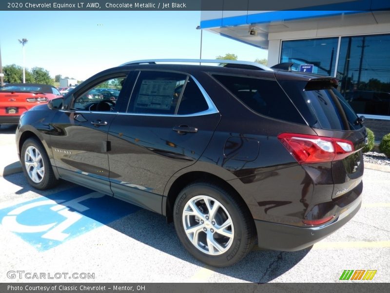 Chocolate Metallic / Jet Black 2020 Chevrolet Equinox LT AWD