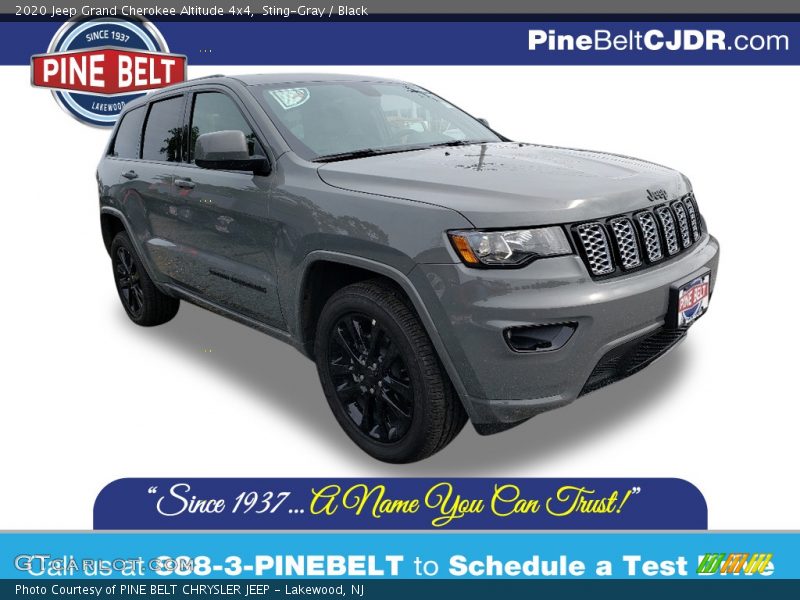 Sting-Gray / Black 2020 Jeep Grand Cherokee Altitude 4x4