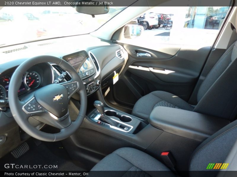 Chocolate Metallic / Jet Black 2020 Chevrolet Equinox LT AWD