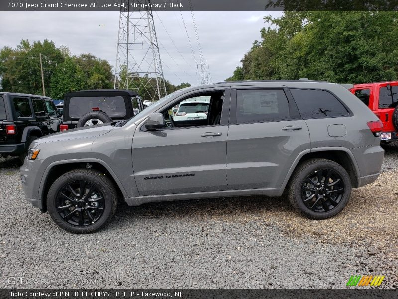 Sting-Gray / Black 2020 Jeep Grand Cherokee Altitude 4x4