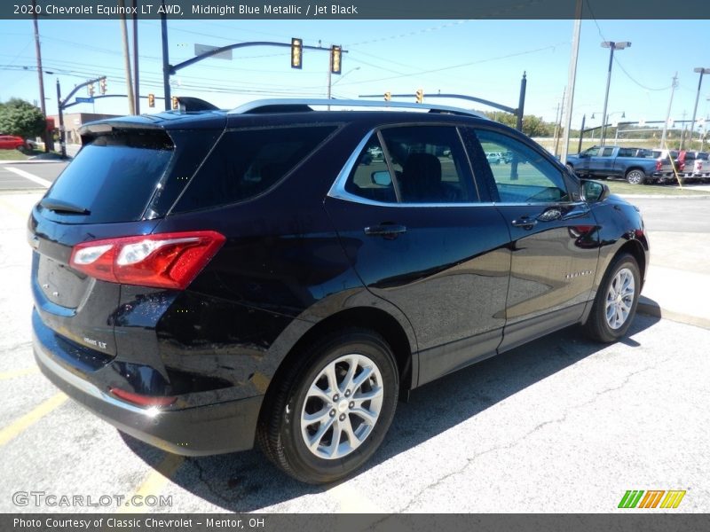 Midnight Blue Metallic / Jet Black 2020 Chevrolet Equinox LT AWD