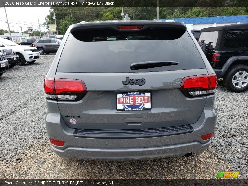 Sting-Gray / Black 2020 Jeep Grand Cherokee Altitude 4x4