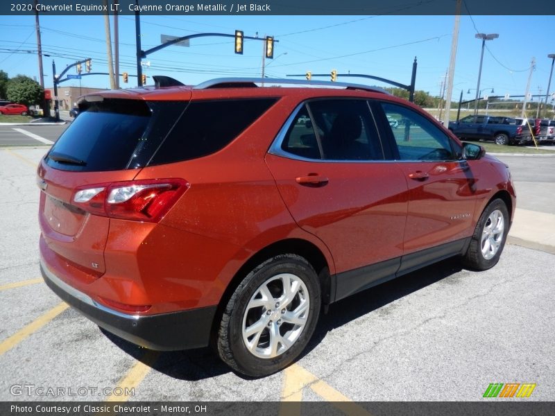 Cayenne Orange Metallic / Jet Black 2020 Chevrolet Equinox LT
