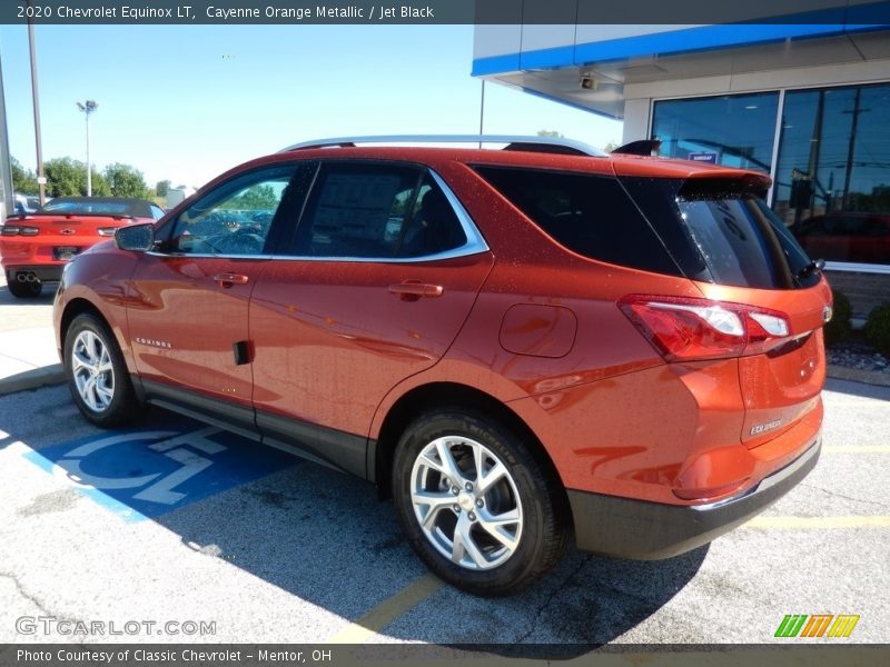 Cayenne Orange Metallic / Jet Black 2020 Chevrolet Equinox LT