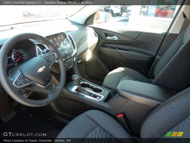 Cayenne Orange Metallic / Jet Black 2020 Chevrolet Equinox LT