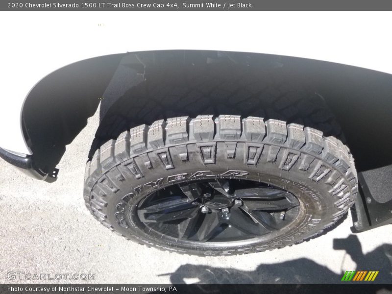 Summit White / Jet Black 2020 Chevrolet Silverado 1500 LT Trail Boss Crew Cab 4x4