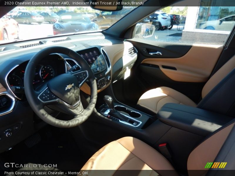  2020 Equinox Premier AWD Jet Black/Brandy Interior