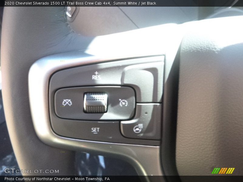 Summit White / Jet Black 2020 Chevrolet Silverado 1500 LT Trail Boss Crew Cab 4x4