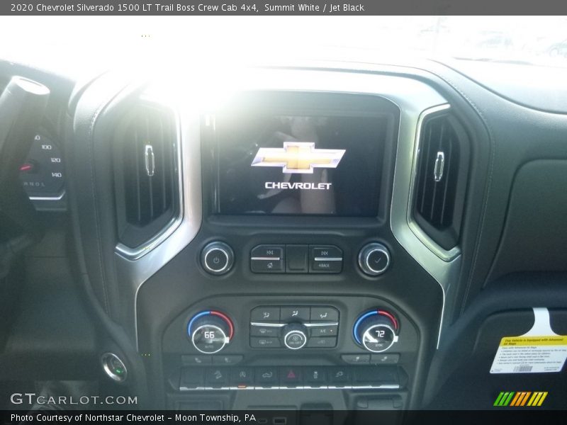 Summit White / Jet Black 2020 Chevrolet Silverado 1500 LT Trail Boss Crew Cab 4x4