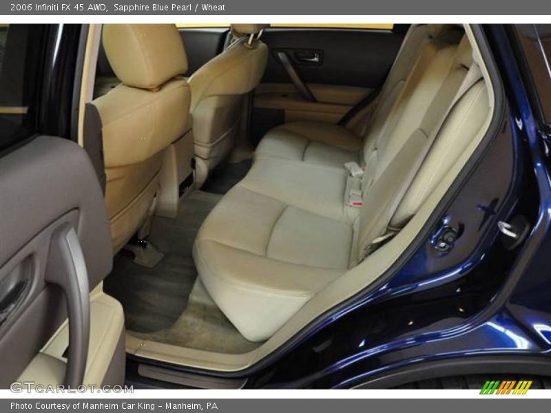 Sapphire Blue Pearl / Wheat 2006 Infiniti FX 45 AWD
