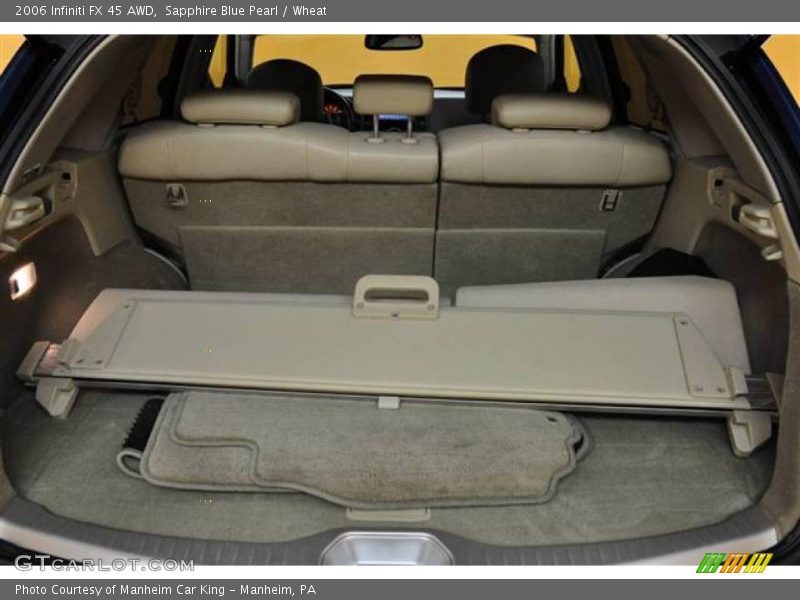 Sapphire Blue Pearl / Wheat 2006 Infiniti FX 45 AWD