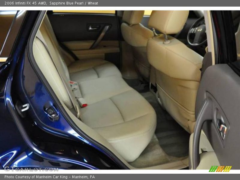 Sapphire Blue Pearl / Wheat 2006 Infiniti FX 45 AWD