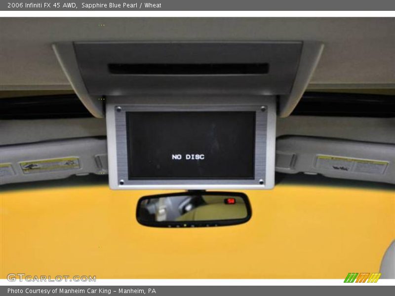 Sapphire Blue Pearl / Wheat 2006 Infiniti FX 45 AWD