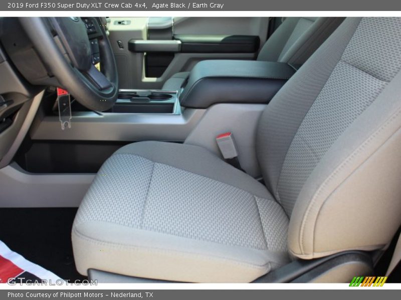 Agate Black / Earth Gray 2019 Ford F350 Super Duty XLT Crew Cab 4x4