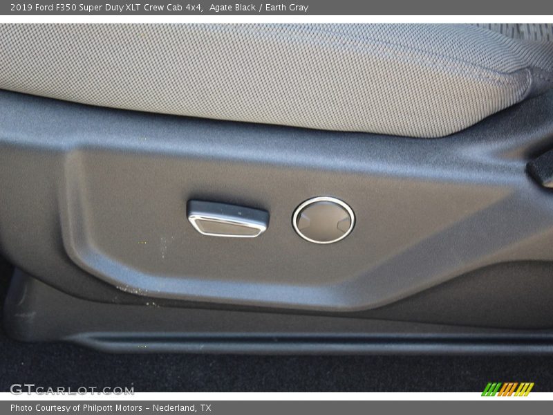 Agate Black / Earth Gray 2019 Ford F350 Super Duty XLT Crew Cab 4x4