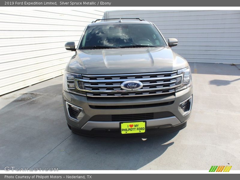 Silver Spruce Metallic / Ebony 2019 Ford Expedition Limited