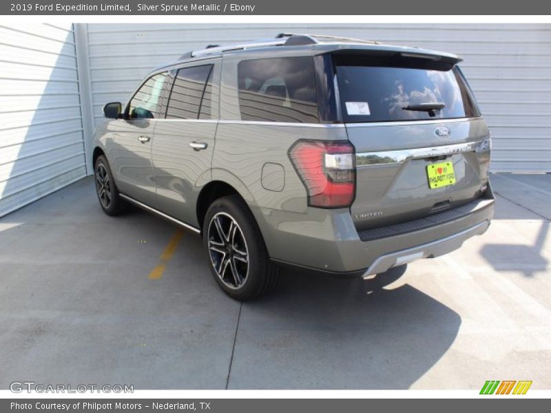 Silver Spruce Metallic / Ebony 2019 Ford Expedition Limited