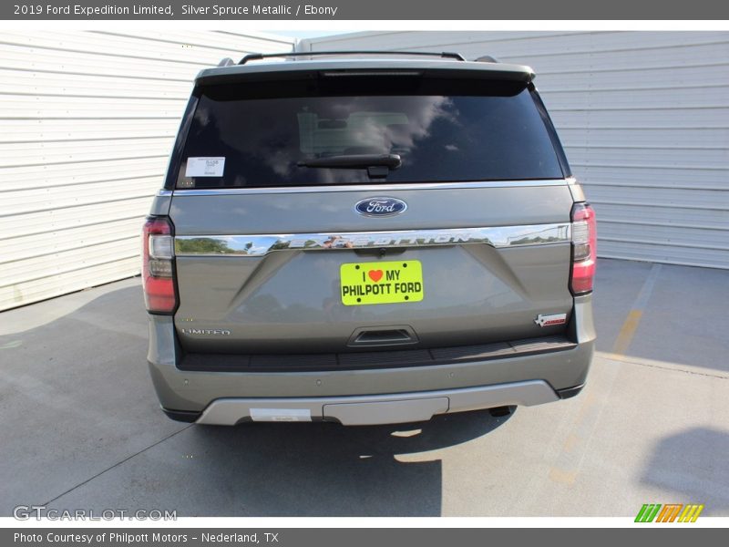 Silver Spruce Metallic / Ebony 2019 Ford Expedition Limited