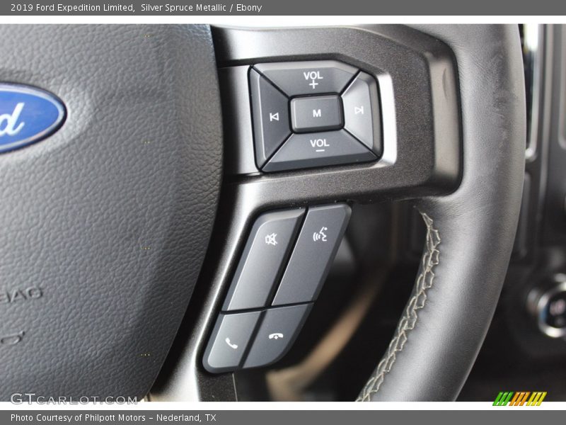 Silver Spruce Metallic / Ebony 2019 Ford Expedition Limited