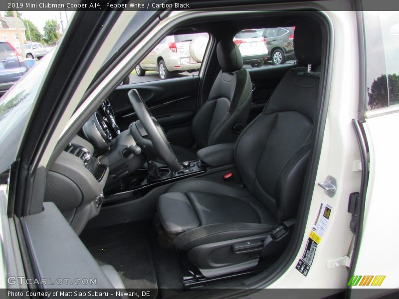 Front Seat of 2019 Clubman Cooper All4