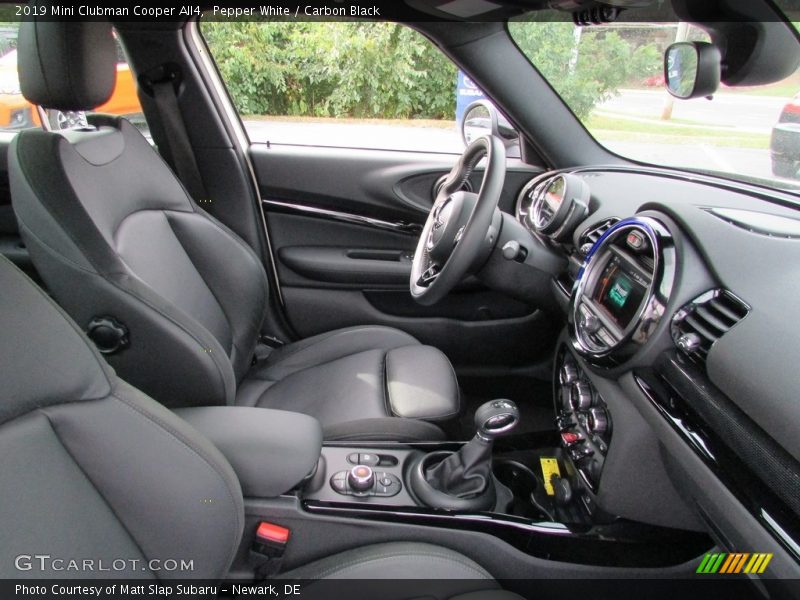 Front Seat of 2019 Clubman Cooper All4