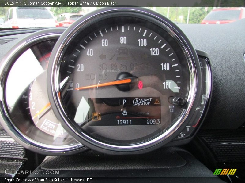 2019 Clubman Cooper All4 Cooper All4 Gauges