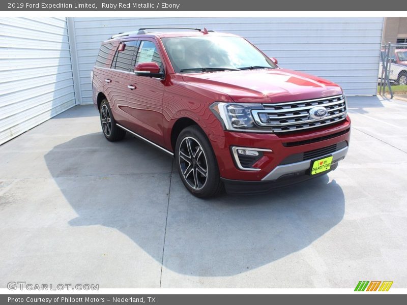 Ruby Red Metallic / Ebony 2019 Ford Expedition Limited