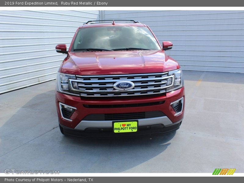 Ruby Red Metallic / Ebony 2019 Ford Expedition Limited
