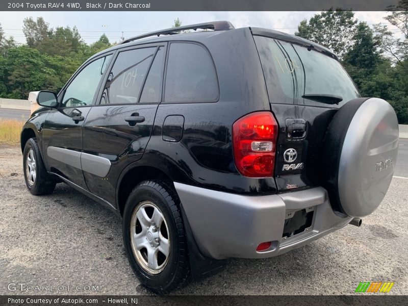 Black / Dark Charcoal 2004 Toyota RAV4 4WD