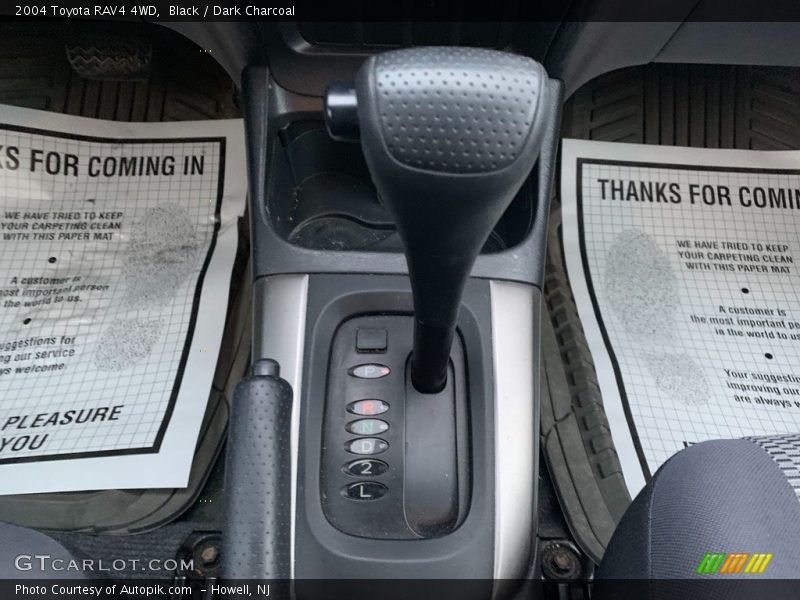 Black / Dark Charcoal 2004 Toyota RAV4 4WD