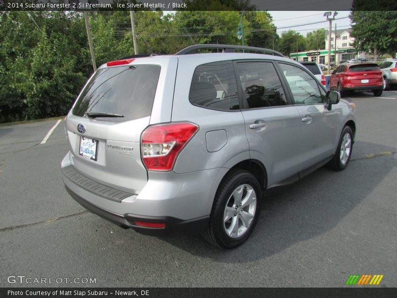 Ice Silver Metallic / Black 2014 Subaru Forester 2.5i Premium