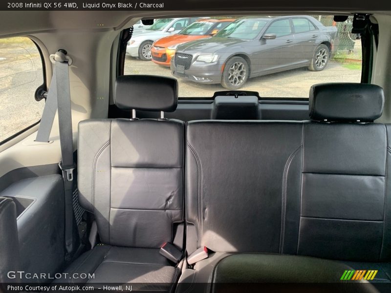 Liquid Onyx Black / Charcoal 2008 Infiniti QX 56 4WD