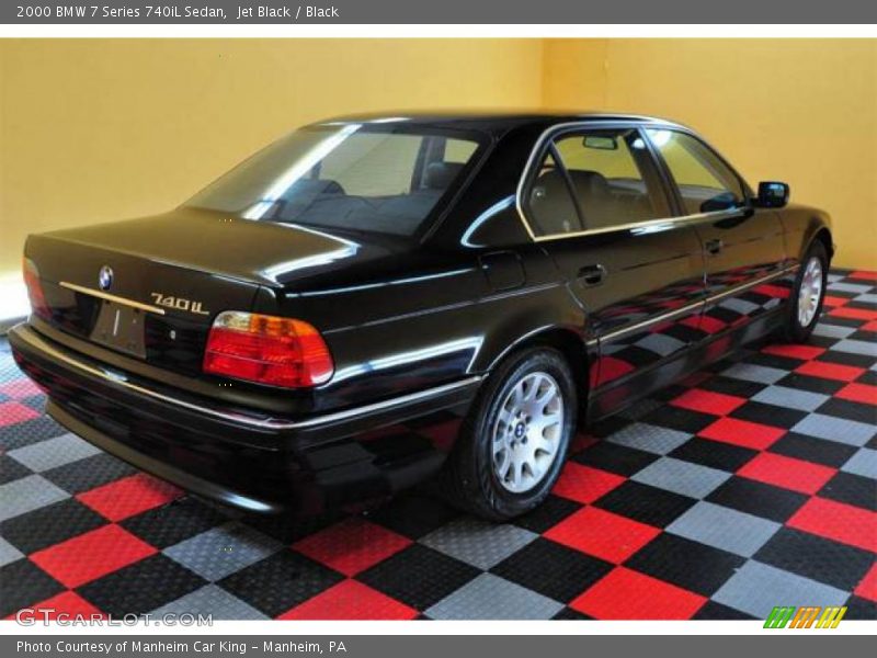 Jet Black / Black 2000 BMW 7 Series 740iL Sedan