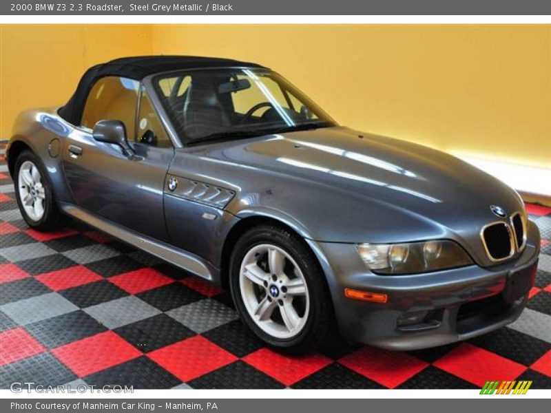 Steel Grey Metallic / Black 2000 BMW Z3 2.3 Roadster