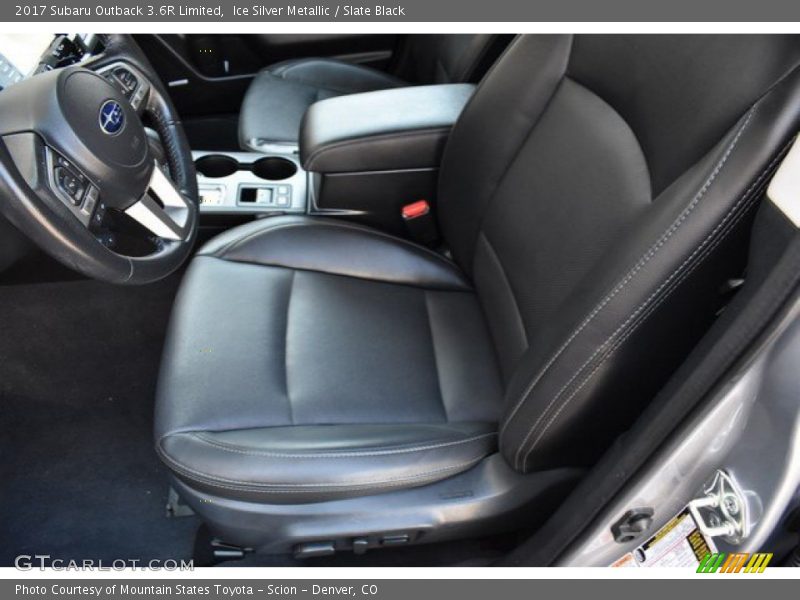 Ice Silver Metallic / Slate Black 2017 Subaru Outback 3.6R Limited