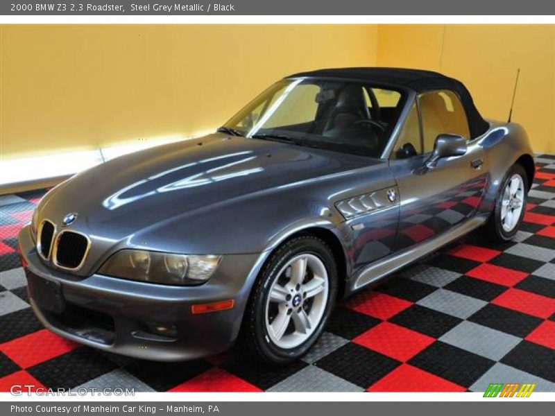 Steel Grey Metallic / Black 2000 BMW Z3 2.3 Roadster