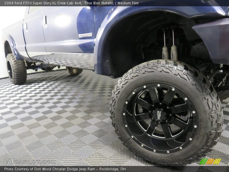 True Blue Metallic / Medium Flint 2004 Ford F350 Super Duty XL Crew Cab 4x4