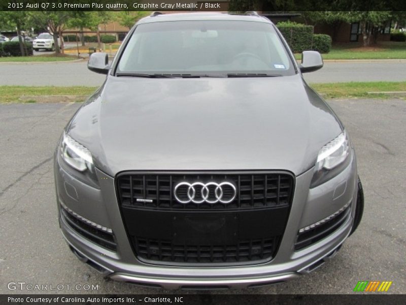 Graphite Gray Metallic / Black 2015 Audi Q7 3.0 Premium Plus quattro