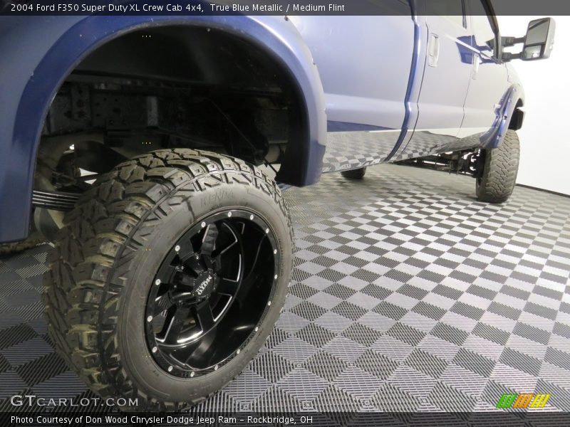 True Blue Metallic / Medium Flint 2004 Ford F350 Super Duty XL Crew Cab 4x4
