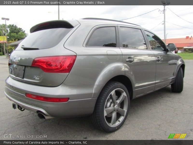 Graphite Gray Metallic / Black 2015 Audi Q7 3.0 Premium Plus quattro
