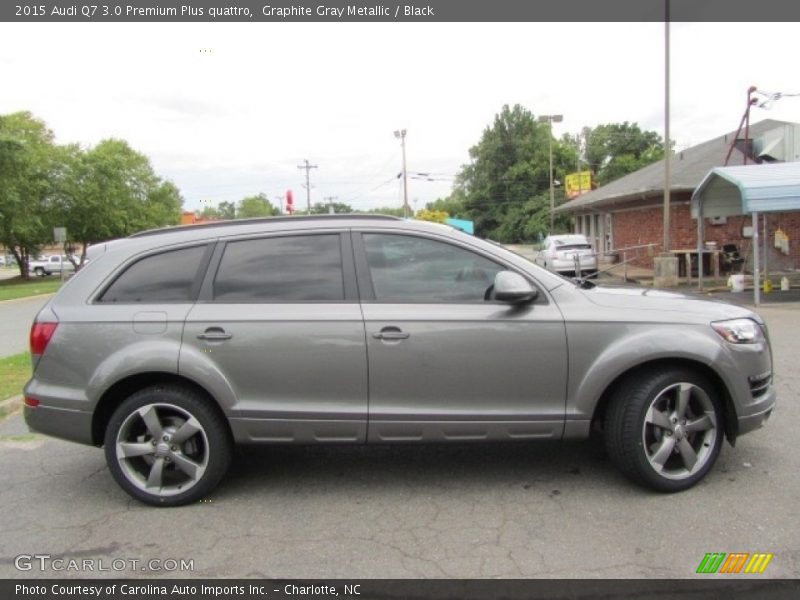 Graphite Gray Metallic / Black 2015 Audi Q7 3.0 Premium Plus quattro