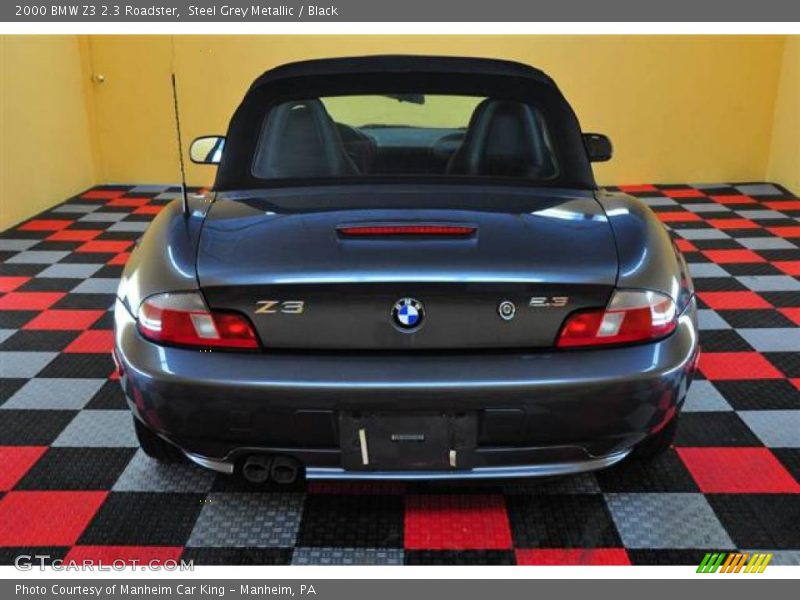 Steel Grey Metallic / Black 2000 BMW Z3 2.3 Roadster