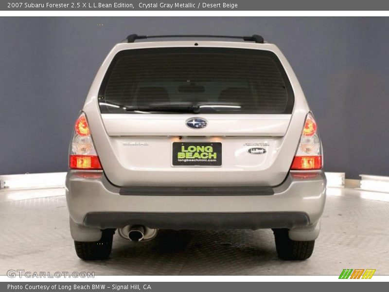 Crystal Gray Metallic / Desert Beige 2007 Subaru Forester 2.5 X L.L.Bean Edition