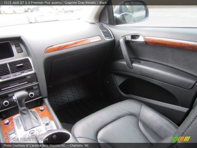 Graphite Gray Metallic / Black 2015 Audi Q7 3.0 Premium Plus quattro