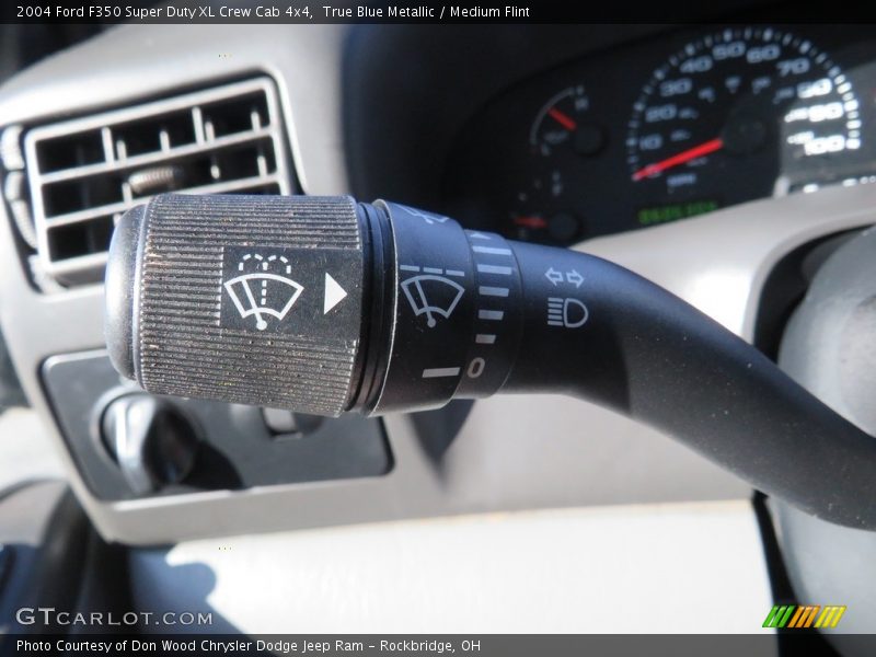 True Blue Metallic / Medium Flint 2004 Ford F350 Super Duty XL Crew Cab 4x4