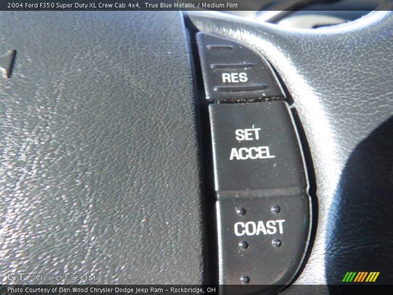 True Blue Metallic / Medium Flint 2004 Ford F350 Super Duty XL Crew Cab 4x4