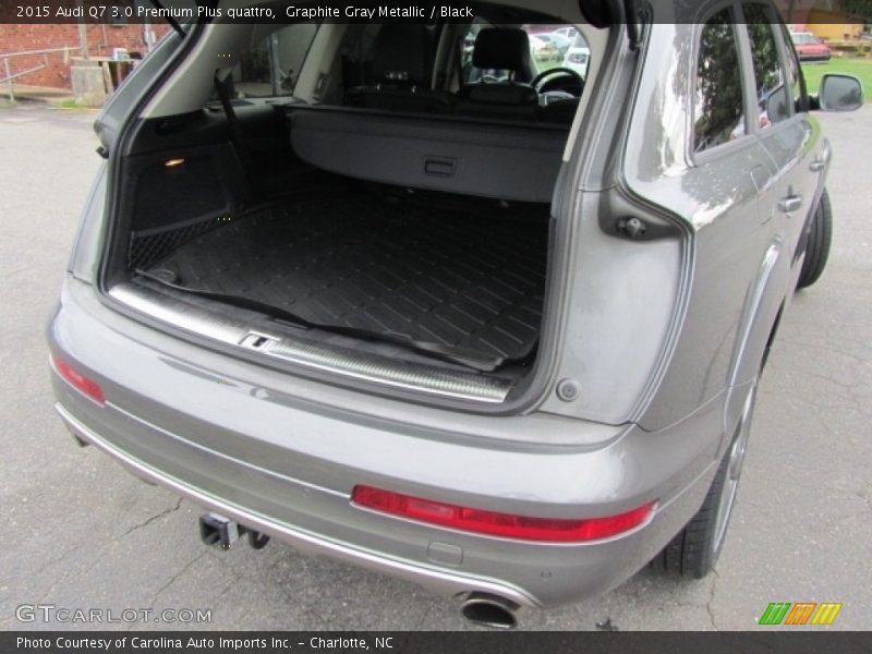 Graphite Gray Metallic / Black 2015 Audi Q7 3.0 Premium Plus quattro